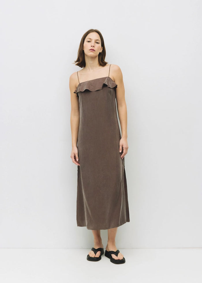 The Zaire Dress - Brown