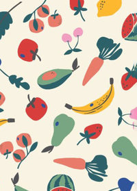 Baby 2-Way Zip Sleeper - Veggies