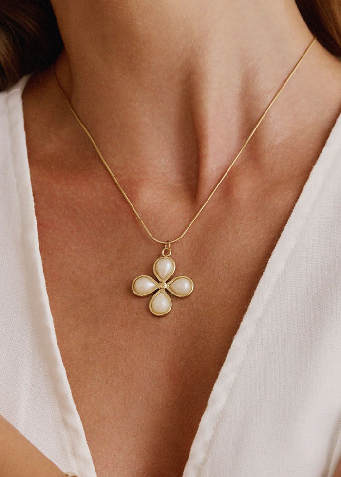 Fleur Necklace - Gold