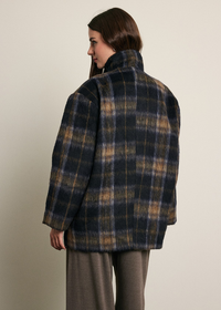 Tara Plaid Jacket - Green Plaid