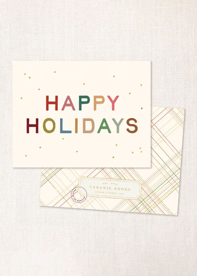 Happy Holidays Greeting Card