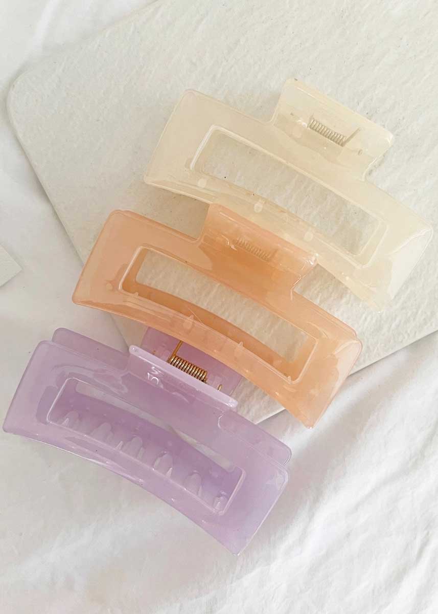 Jelly Betty Jumbo Claw Clip