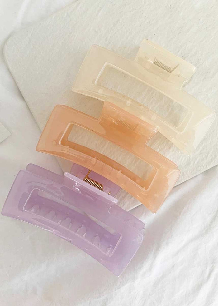 Jelly Betty Jumbo Claw Clip