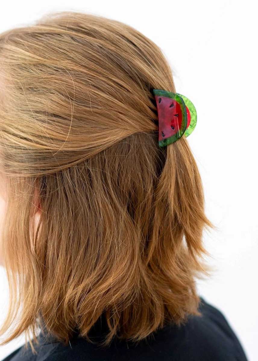 Mini Watermelon Hair Claw