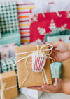 Popcorn Felt Ornament