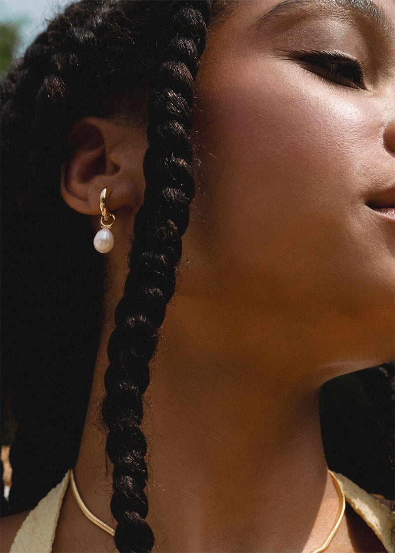 Devyn Pearl Hoops