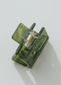 Translucent Mini Jade Claw Clip