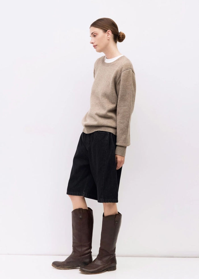 The Conrad Sweater - Taupe