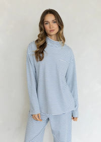 Luca Top - Light Blue