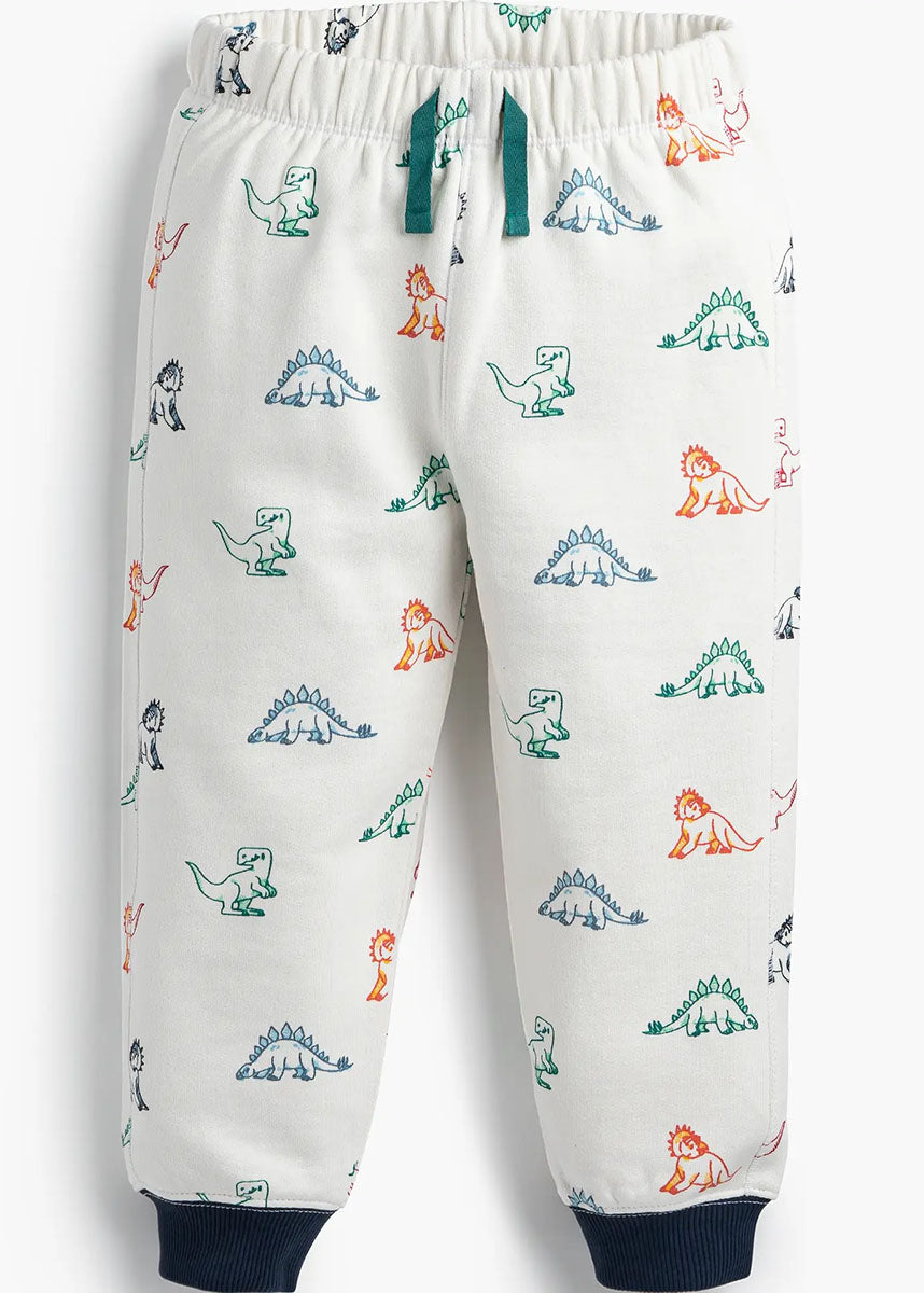 Kids Sporty Sweatset - Primary Dinos