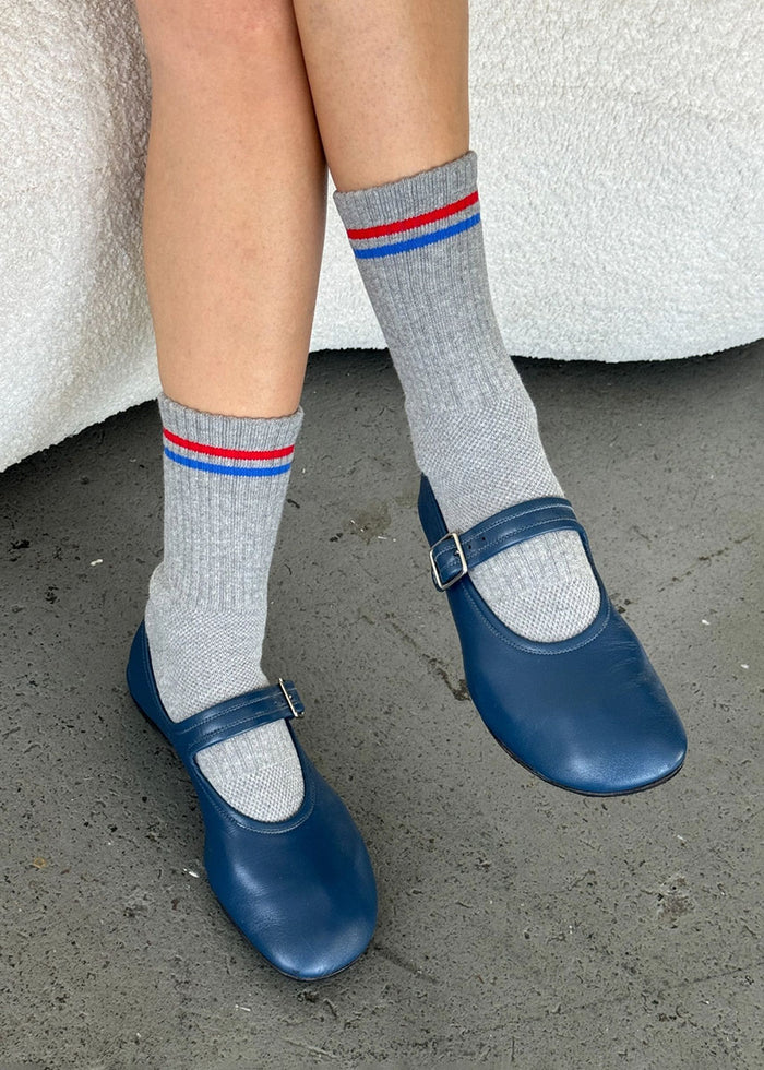 Boyfriend Socks - True Grey