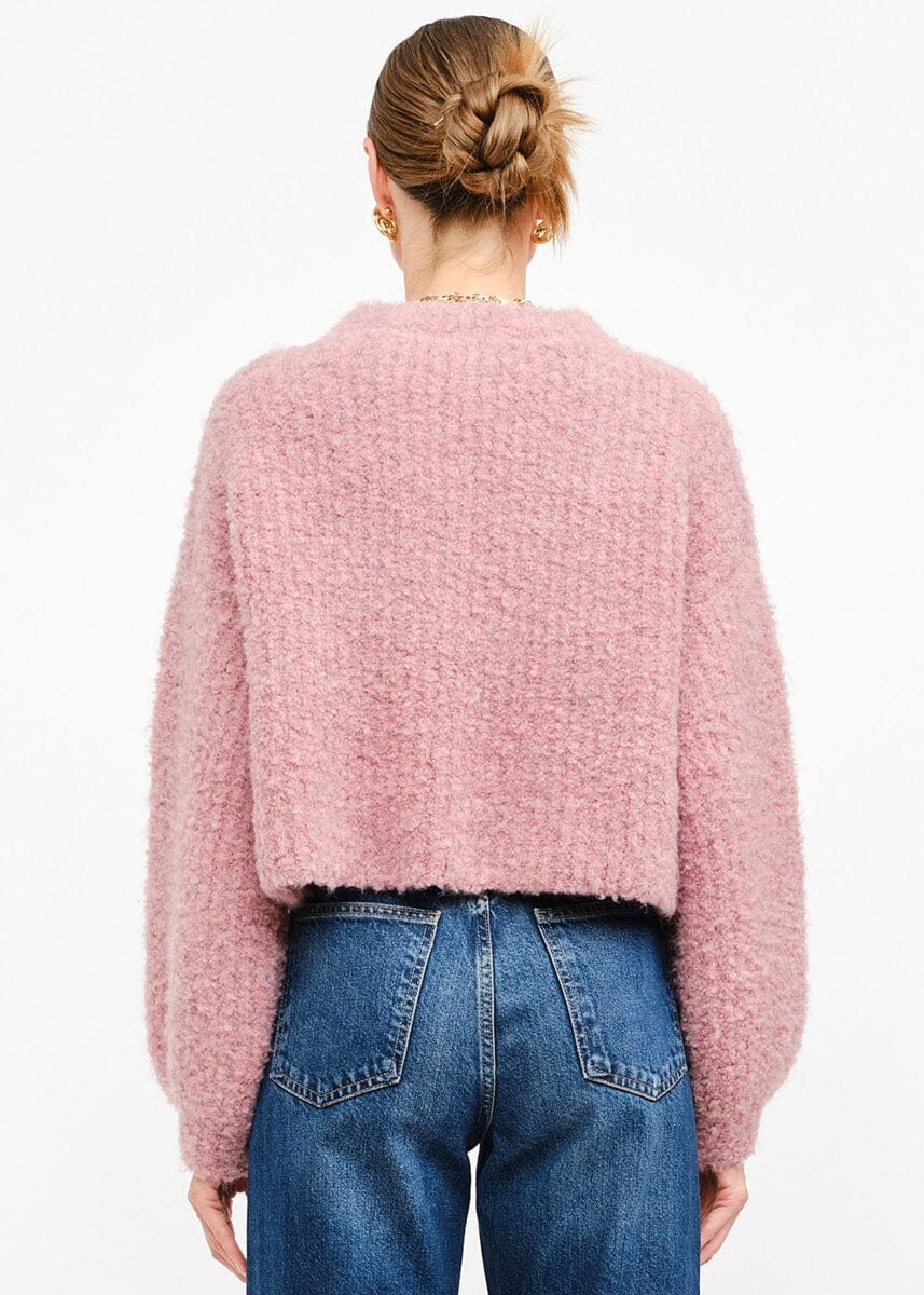Rachel Oversized Cardigan - Blush