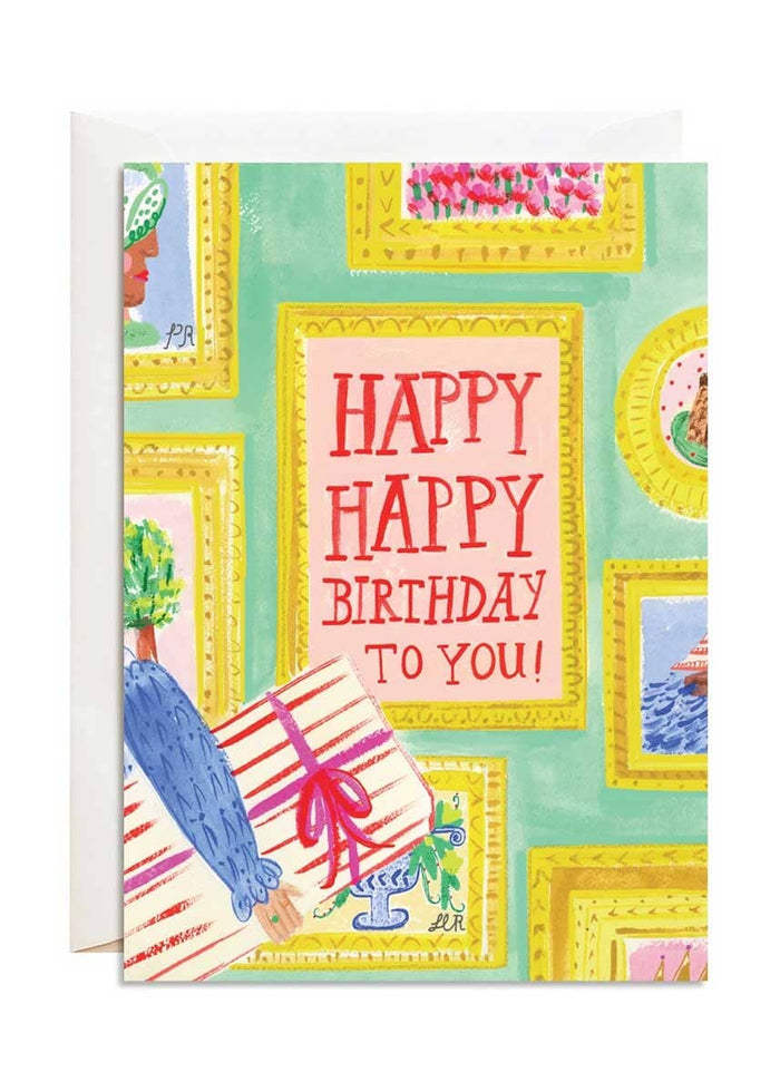 Cake At The Met Birthday Card