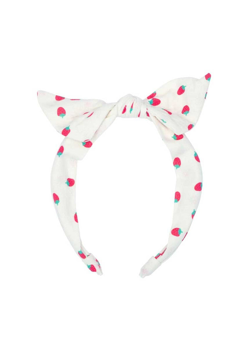 Strawberry Tie Headband