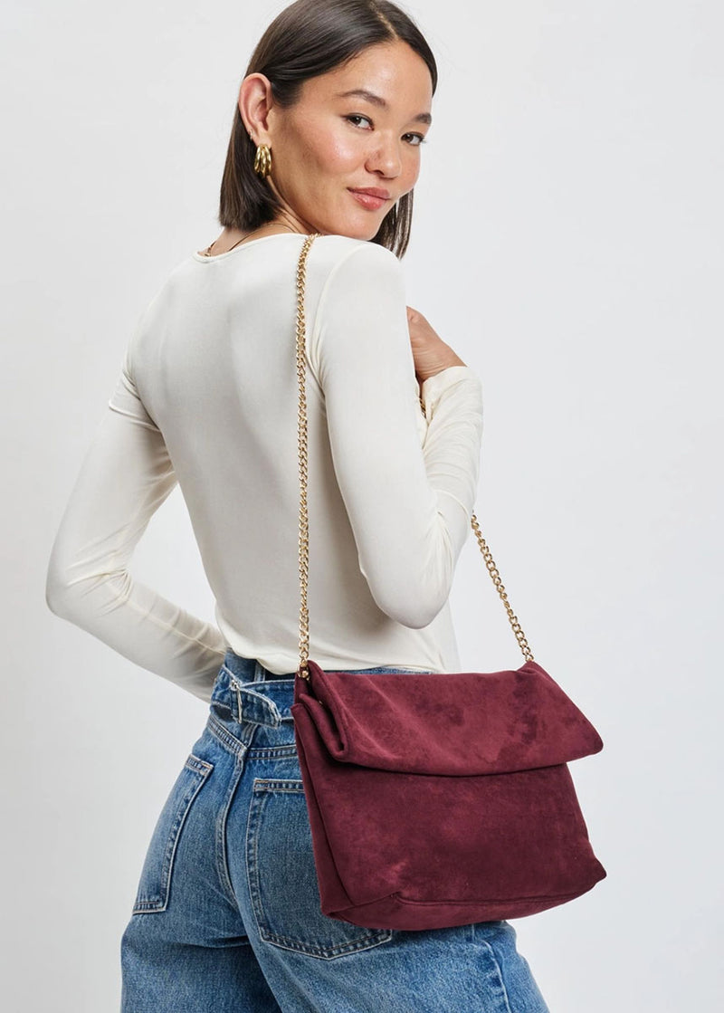 Zarae Crossbody - Wine