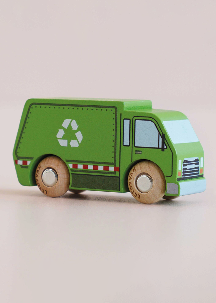 Rudy Wooden Recycling Truck