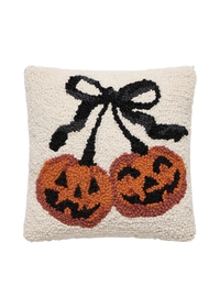 Pumpkin Cherries Hook Pillow