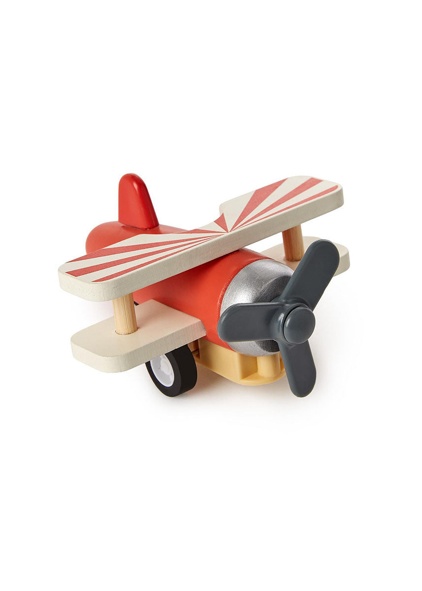 Wooden Vintage Plane Toy