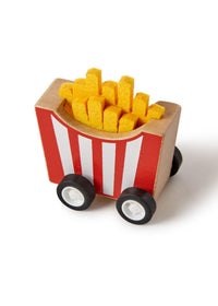 Wooden Fast Food Pullback Toy