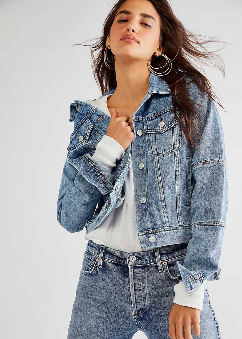 Rumors Denim Jacket - Light Indigo