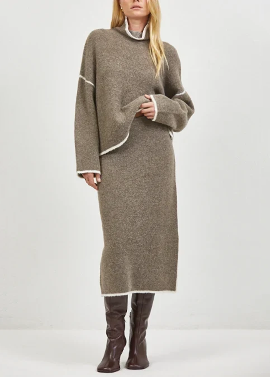 Brienne Sweater - Mocha