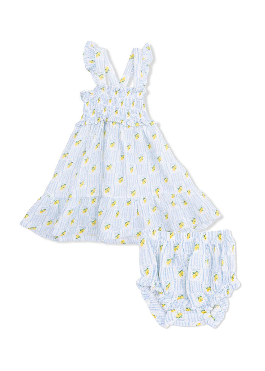Smocked Ruffle Sundress - Lovely Lemons