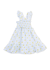 Smocked Ruffle Sundress - Lovely Lemons