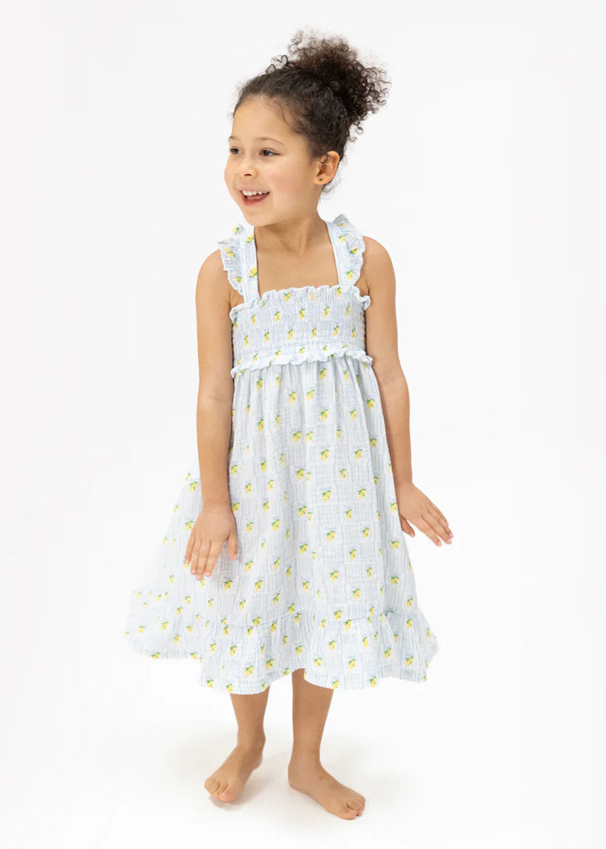 Smocked Ruffle Sundress - Lovely Lemons