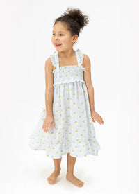 Smocked Ruffle Sundress - Lovely Lemons