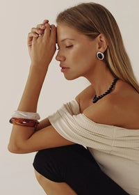 Frame Bangle - Cognac