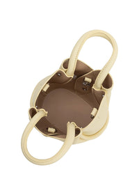 Mini Tulip Handle Bag - Yellow