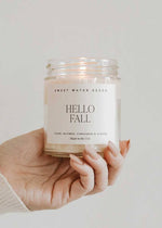 Hello Fall Soy Candle - 9oz