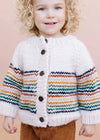 Retro Stripe Cardigan