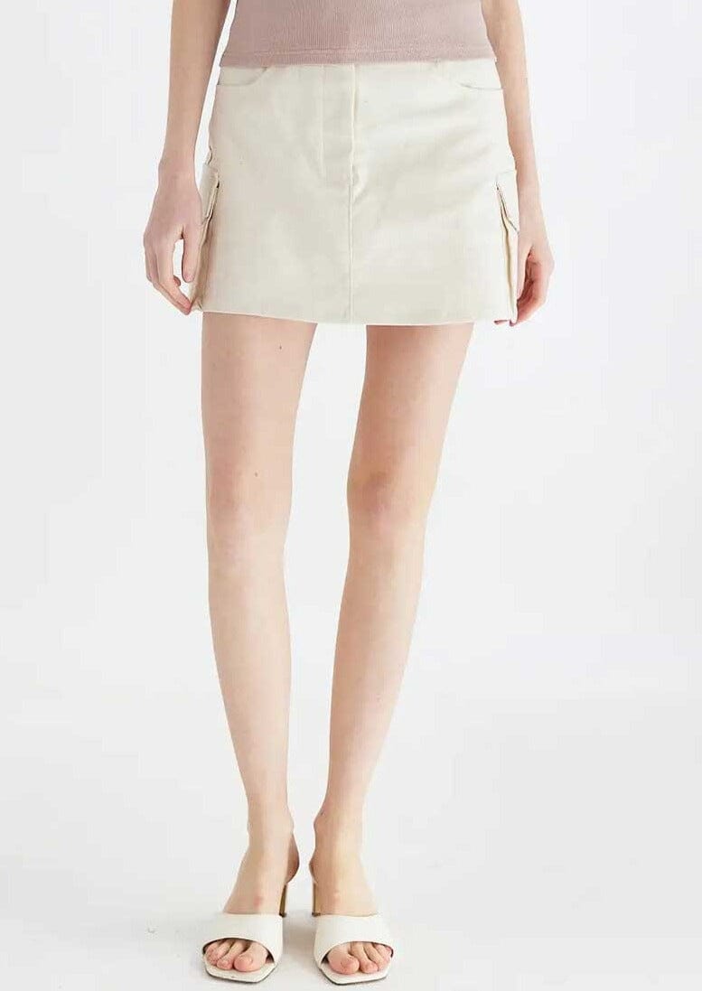 The Jacq Skirt - Cream