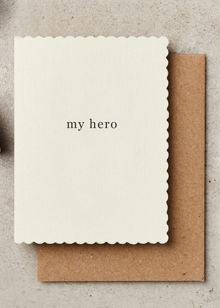 My Hero Father's Day Card