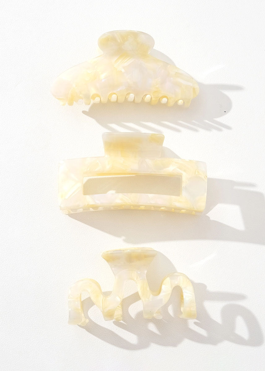 Limoncello Large Claw Clip