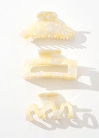 Limoncello Large Claw Clip