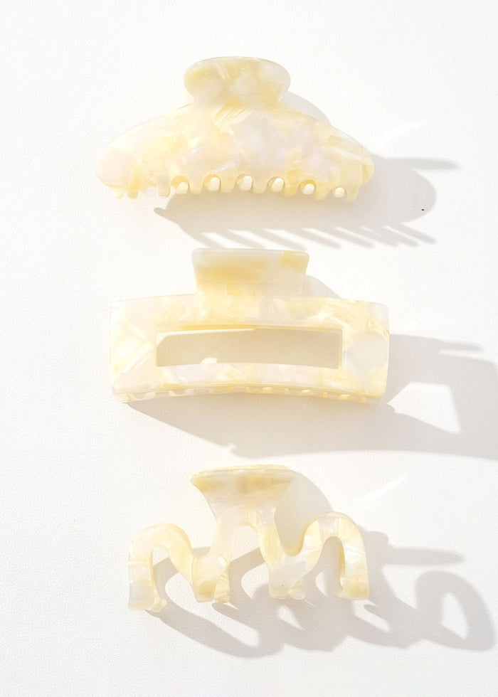 Limoncello Large Claw Clip