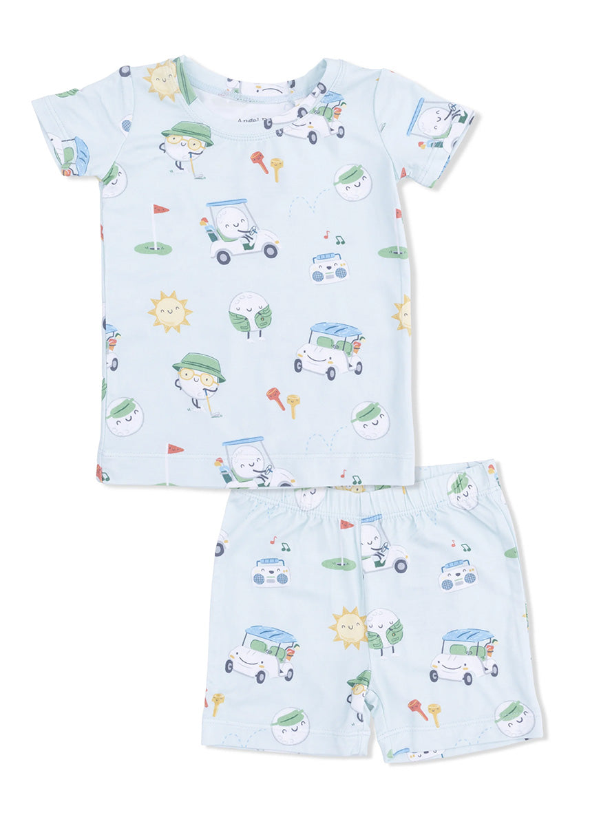 2-Piece Pajama Shorts Set - Golf Pros