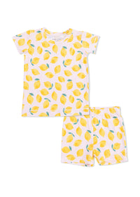 2-Piece S/S Pajama Set - Sunny Lemons