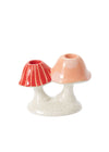 Cheerful Mushroom Candleholder