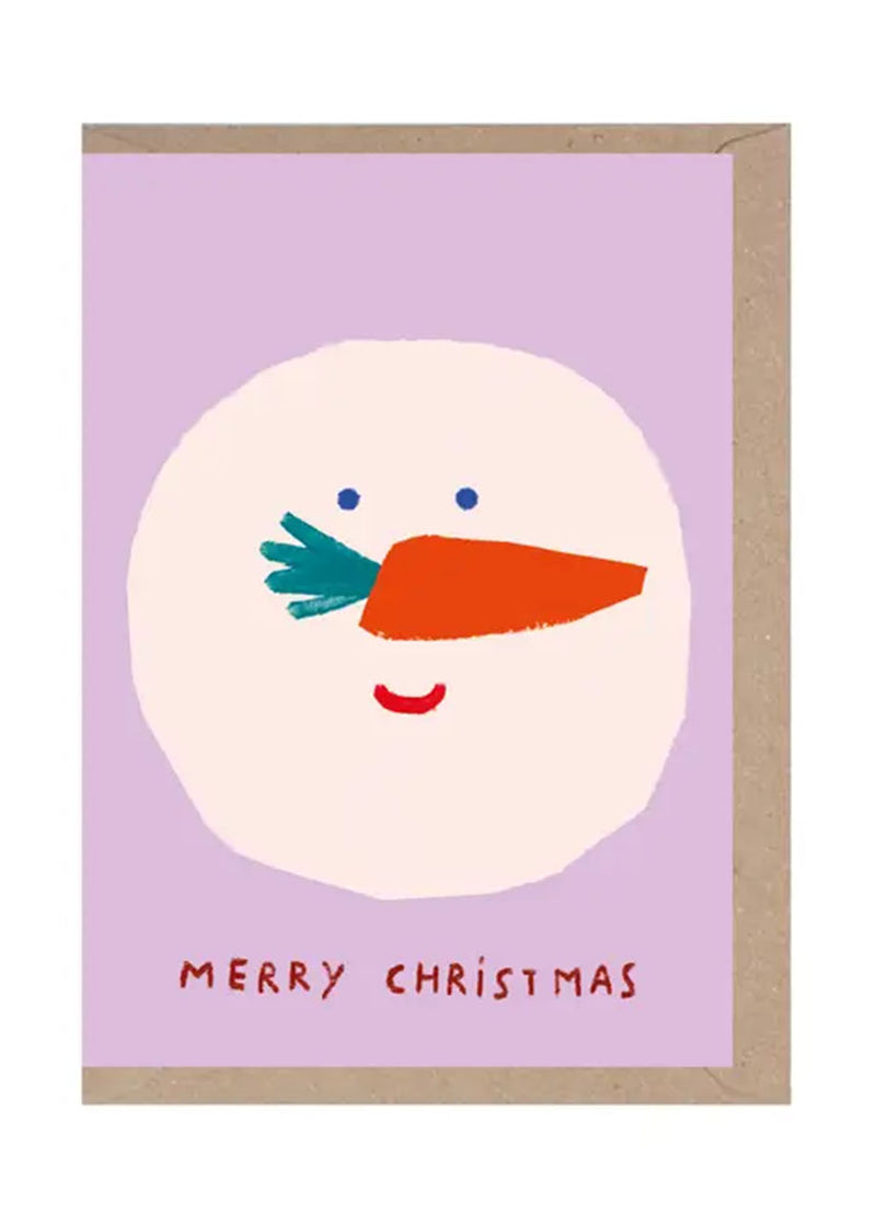 Snowman Christmas Card