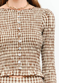 Rhodes Top - Brown