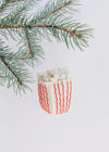 Popcorn Felt Ornament