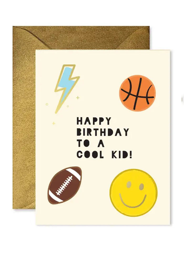 Cool Kid Birthday Card