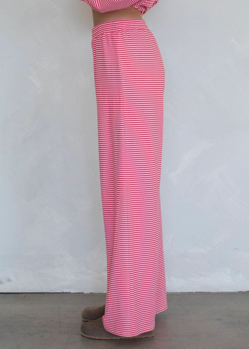 Levi Striped Pant - Pink