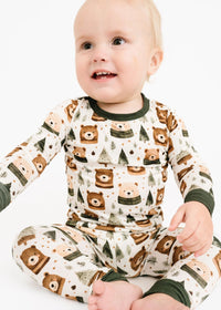 Bamboo Two-Piece Jammies Set - Winter Bears