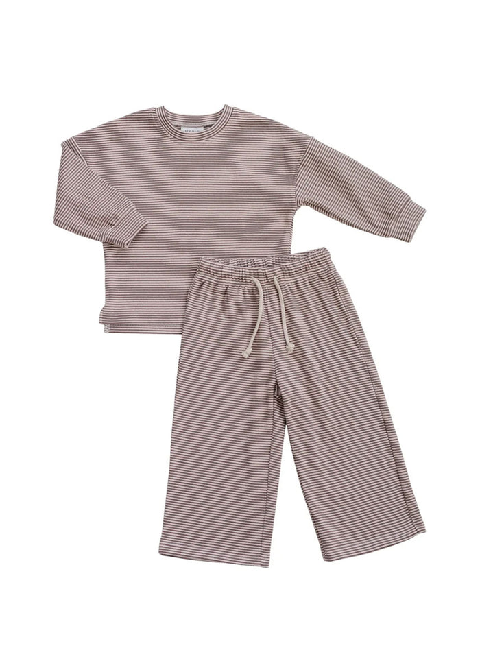 Striped Loungewear Set