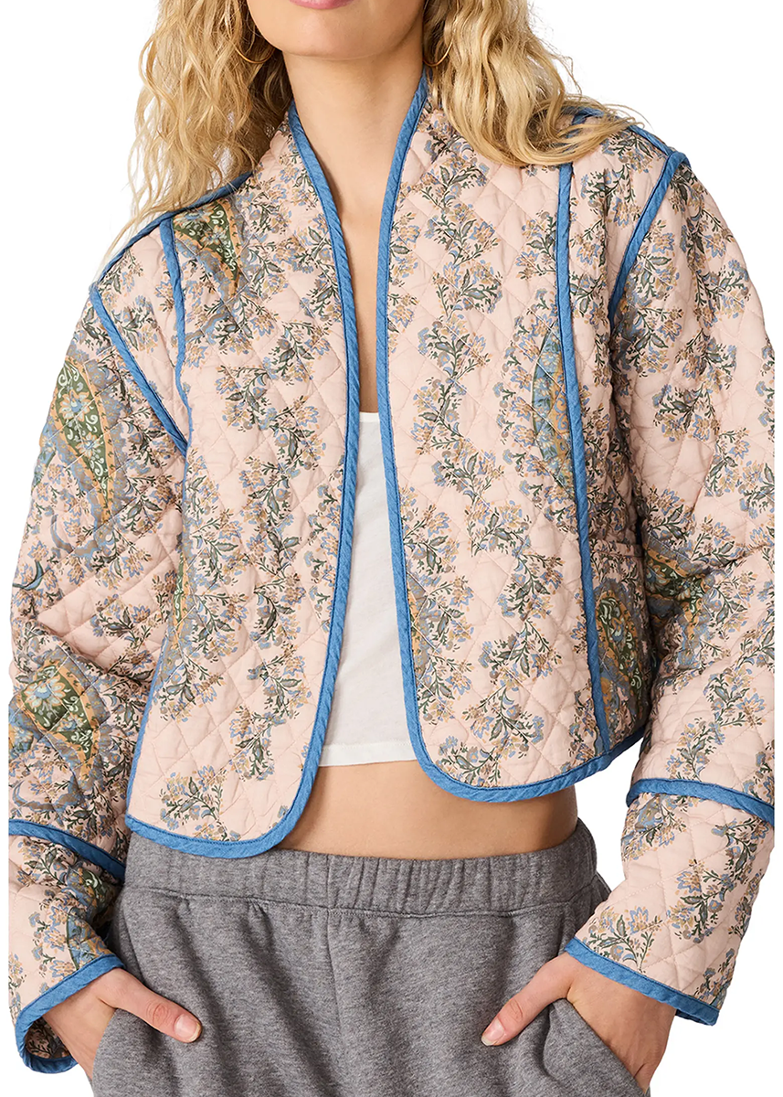Adalynn Jacket - Pearl Blush