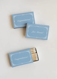 Just Married Matchbox